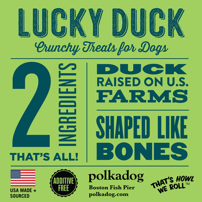 Polkadog Lucky Duck (Bones)