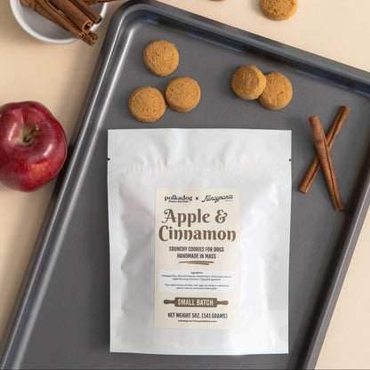 Polkadog x Fancypants Apple & Cinnamon Cookies