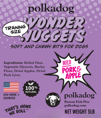 Polkadog Wonder Nuggets Apple & Pork