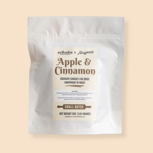 Polkadog x Fancypants Apple & Cinnamon Cookies